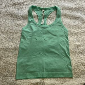 Lululemon Swiftly Racerback Tank Mint Green Size 4